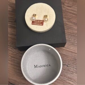 Majorica Pearl Stud Earrings